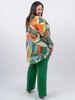 Picture of CURVY GIRL ELEGANT PRINTED SHIRT